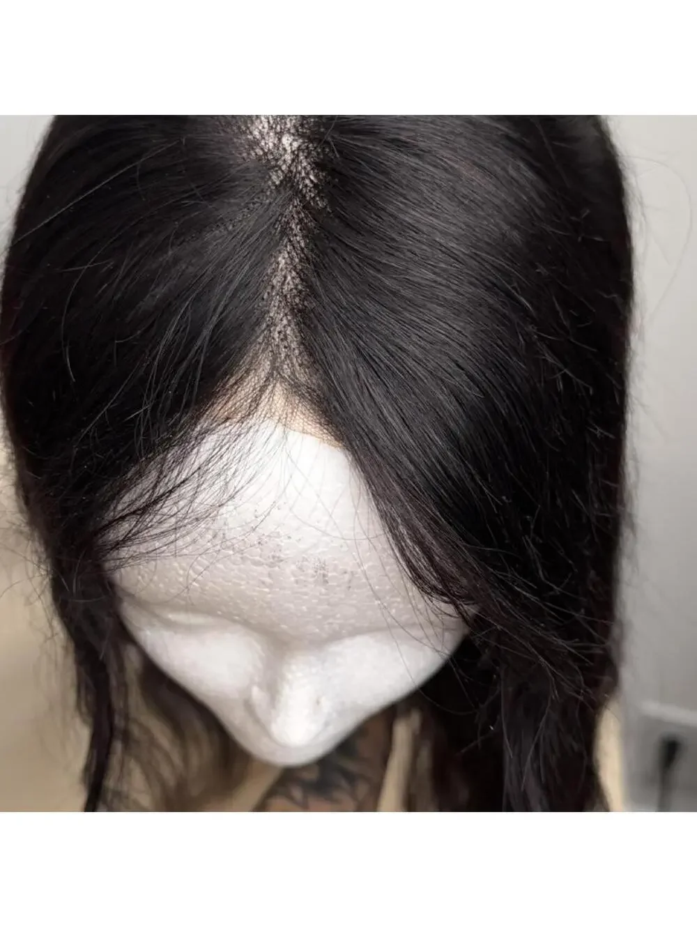 Human Hair Lace Front Wig 13x4 Body Wave 20in Black Unprocessed
